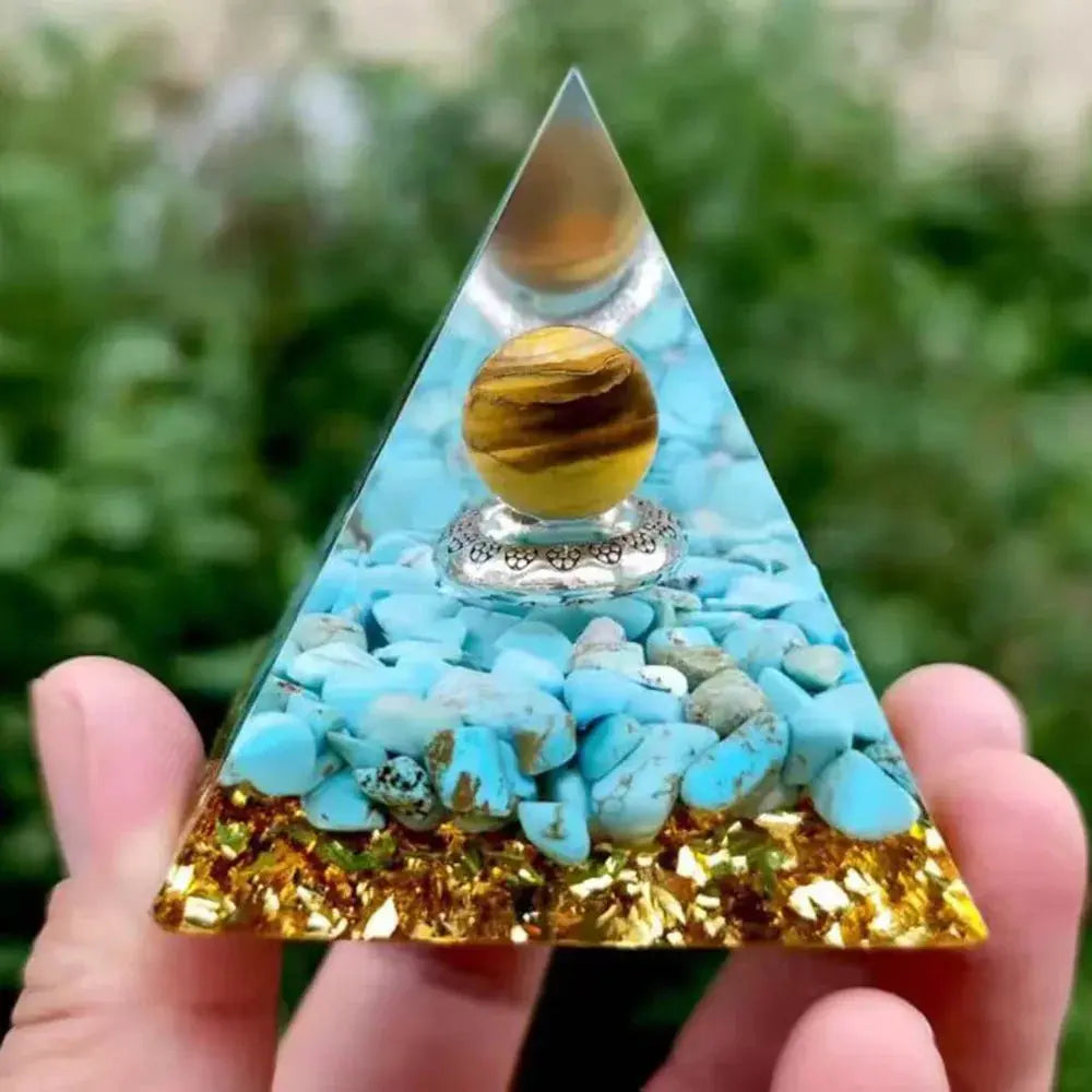 Protection et Sérénité" en Turquoise & Œil de Tigre MaPierreDeProtection®