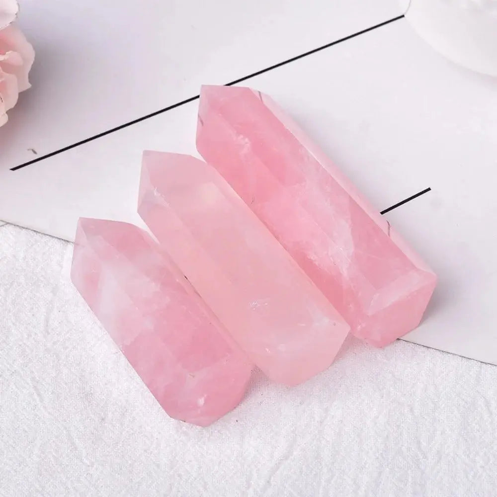 Pointe de Sommeil en Quartz Rose MaPierreDeProtection®