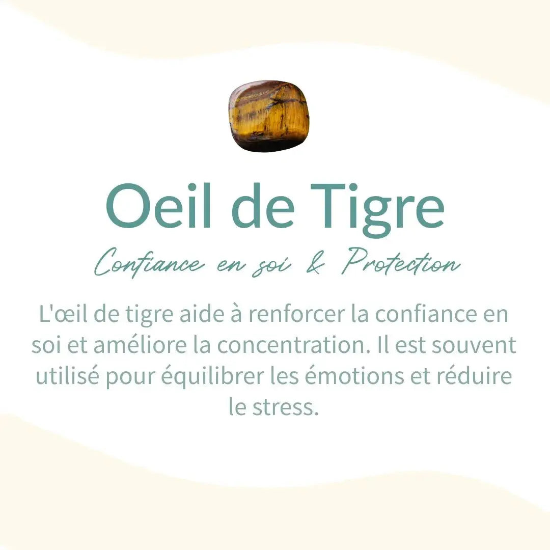 Orgonite "Arbre de joie" en Oeil de Tigre et Péridot MaPierreDeProtection®