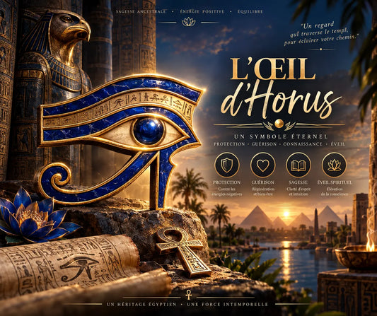Œil d'Horus : Signification et Pouvoirs du Symbole Égyptien