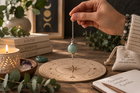 Pendule Divinatoire : 7 Exercices Pratiques pour S'entraîner au Quotidien MaPierreDeProtection®