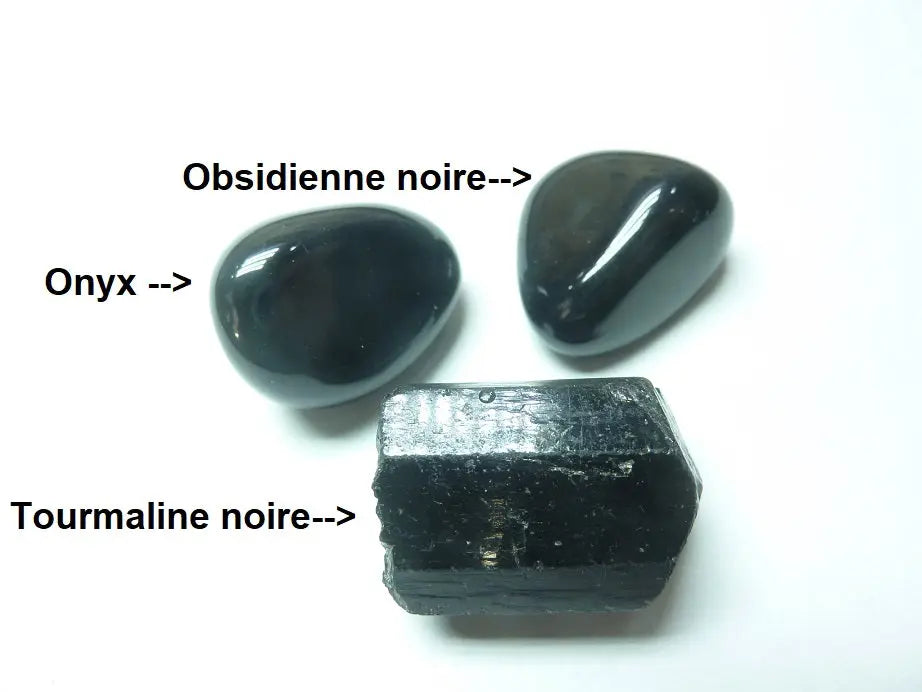Différence-entre-tourmaline-noire-onyx-et-obsidienne-noire-guide-pratique MaPierreDeProtection®