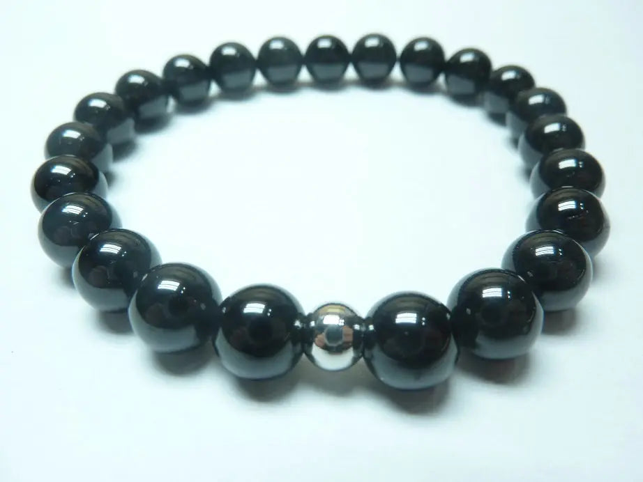 Bracelet-en-Spinelle-noir MaPierreDeProtection®