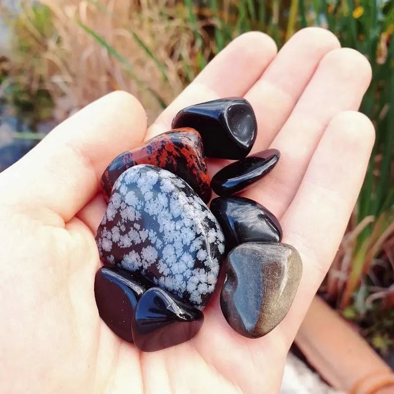 Bijoux en Obsidienne