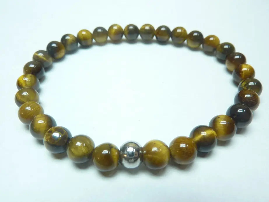 Bracelet Oeil de tigre 6 mm