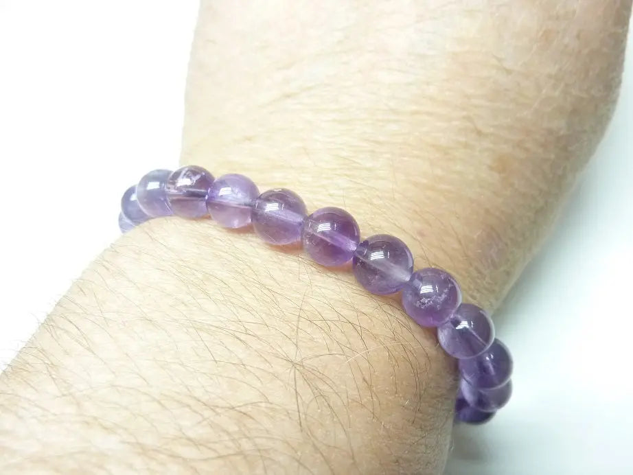 Bracelet en Améthyste 8 mm