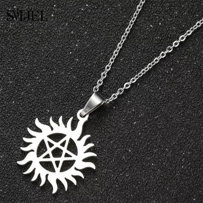 Pendentif Pentacle protection ref 02