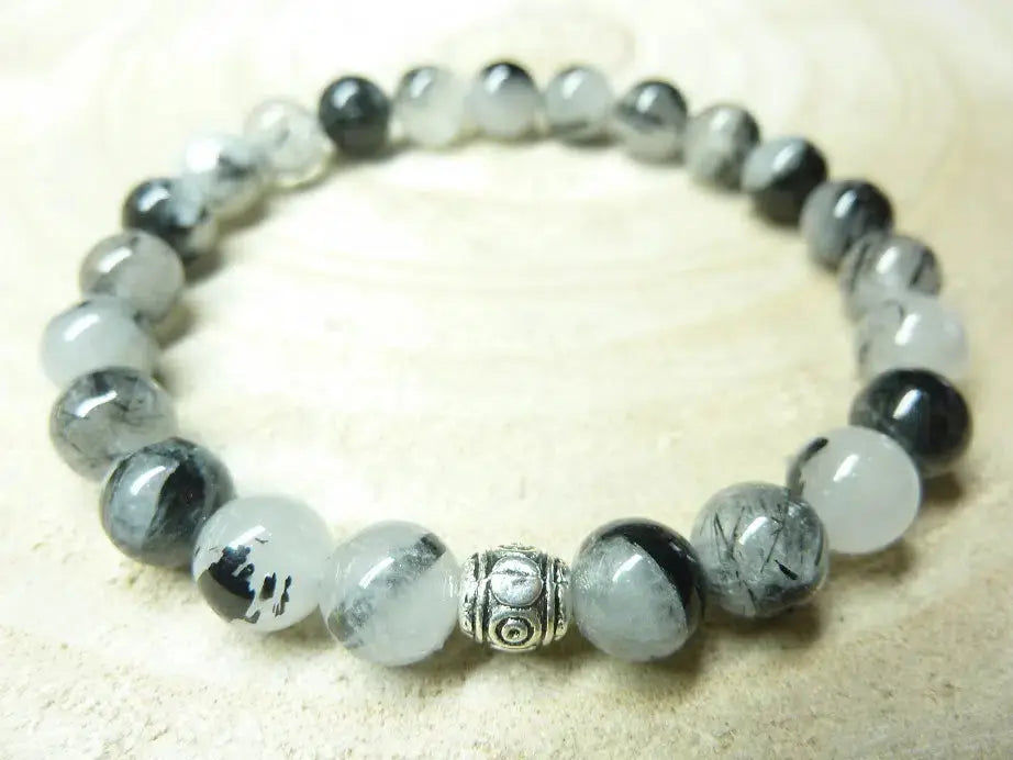 Bracelet Quartz Tourmaline noire