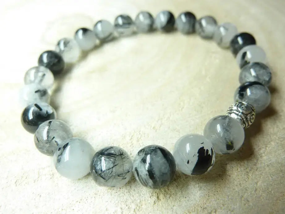 Bracelet Quartz Tourmaline noire