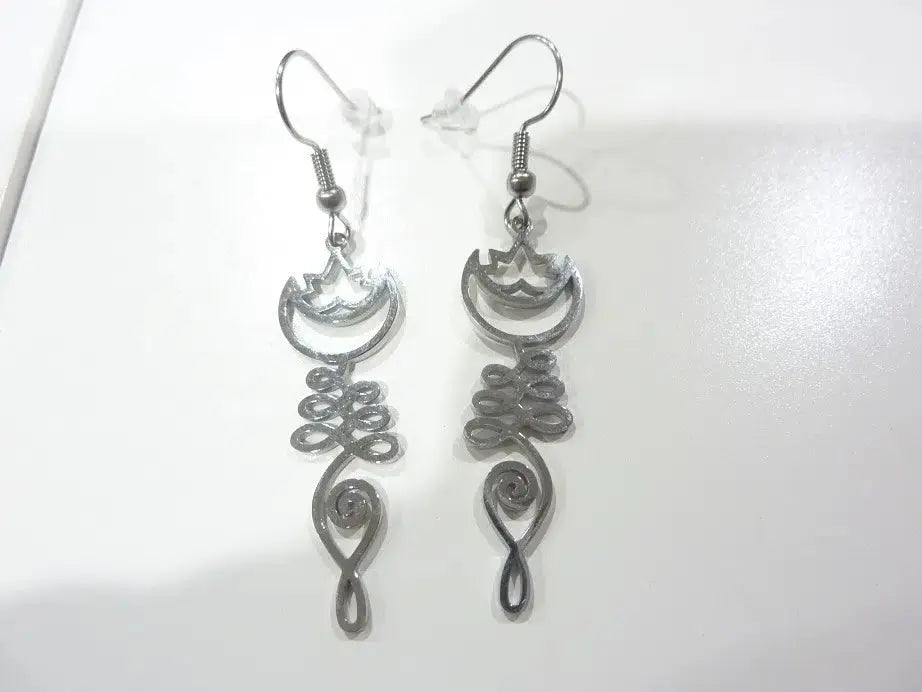 Boucles d'Oreilles Lotus Unalome