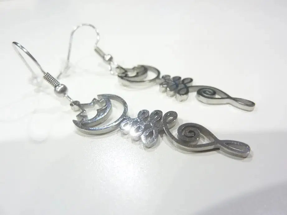 Boucles d'Oreilles Lotus Unalome