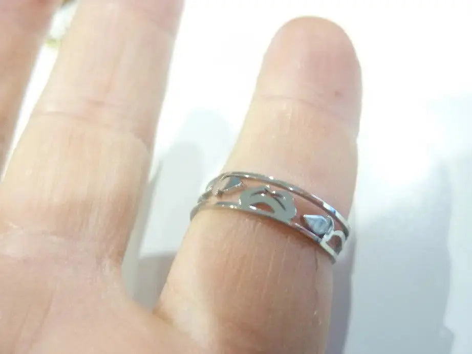 Bague ajustable Fleur de lotus
