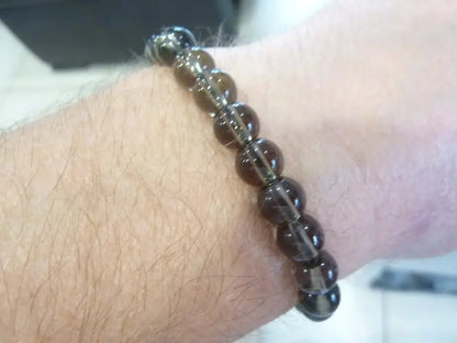 Bracelet réglable Obsidienne larme d’apache mapierredeprotection
