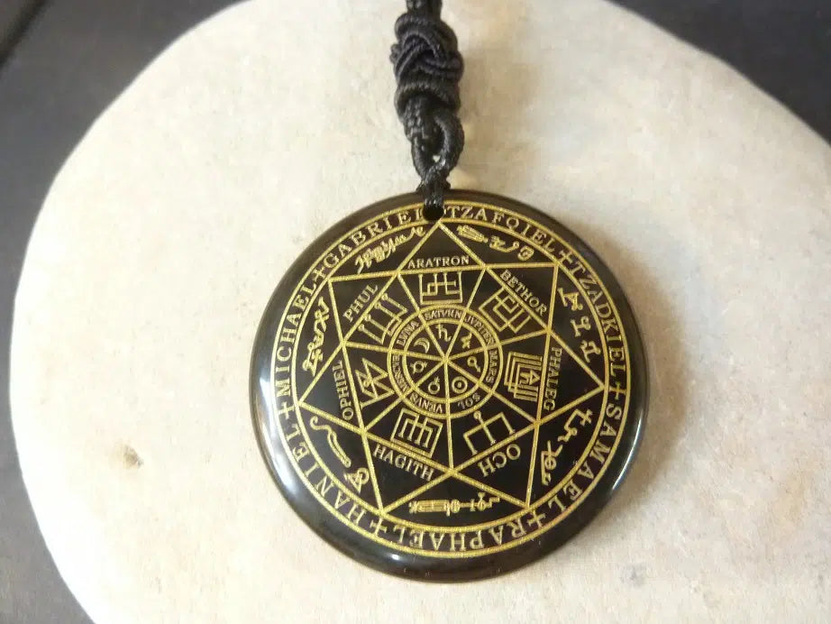 Collier pendentif Sceau des 7 Archanges mapierredeprotection