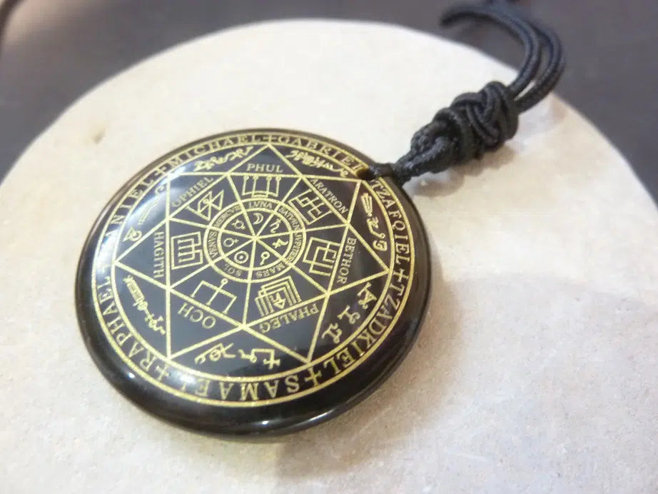 Collier pendentif Sceau des 7 Archanges mapierredeprotection