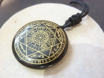 Collier pendentif Sceau des 7 Archanges mapierredeprotection