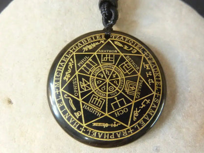 Collier pendentif Sceau des 7 Archanges mapierredeprotection
