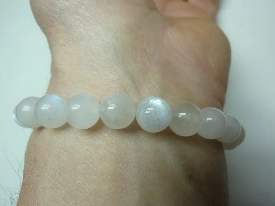 Bracelet en Pierre de lune mapierredeprotection