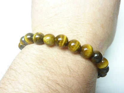 Bracelet en Oeil de tigre mapierredeprotection