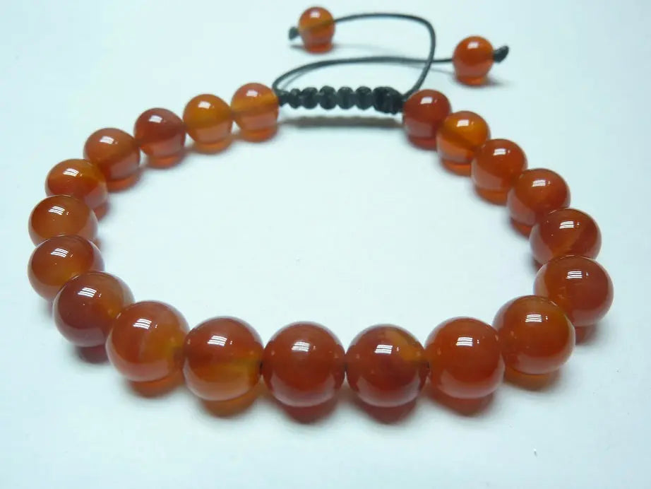 Bracelet réglable en Cornaline mapierredeprotection