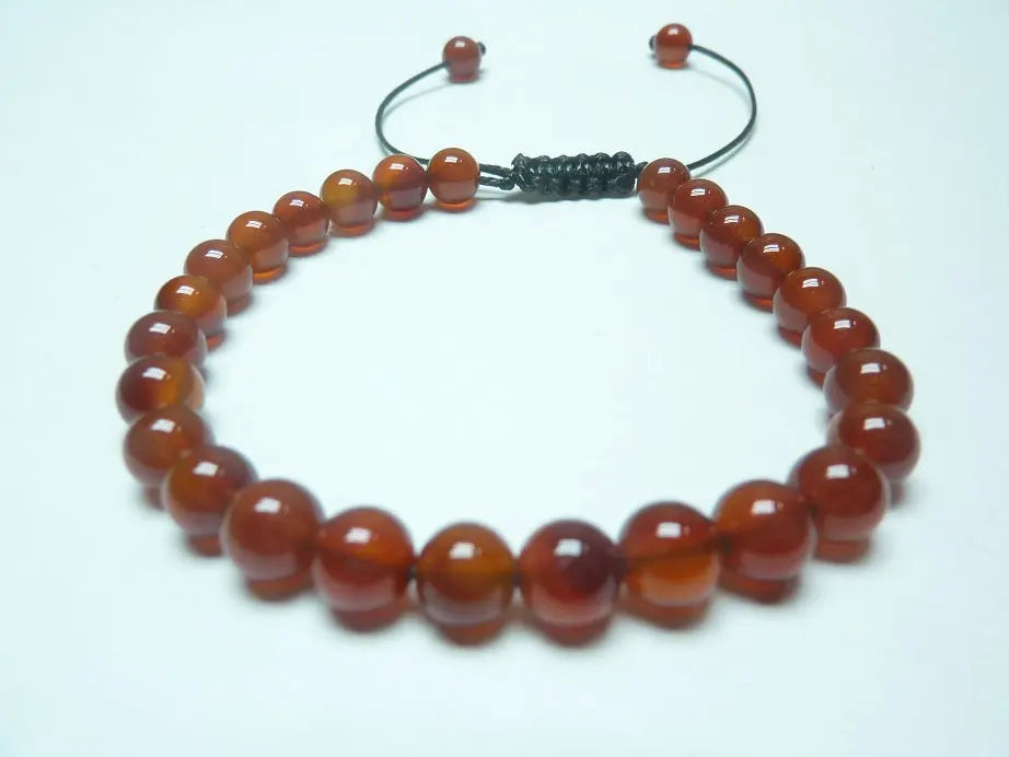 Bracelet réglable en Cornaline mapierredeprotection