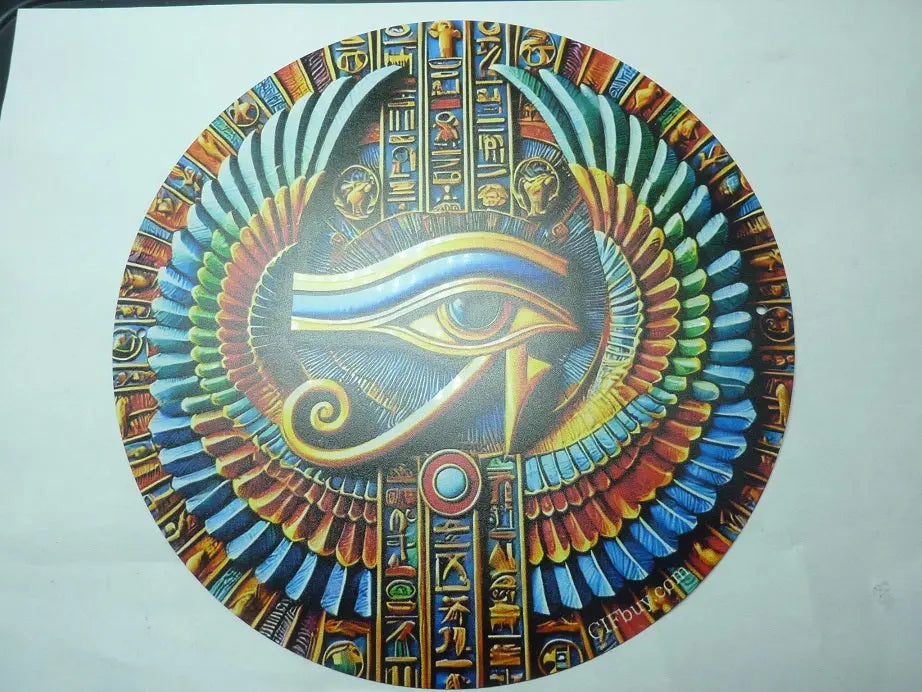 Oeil d'Horus plaque en métal ref 01 mapierredeprotection