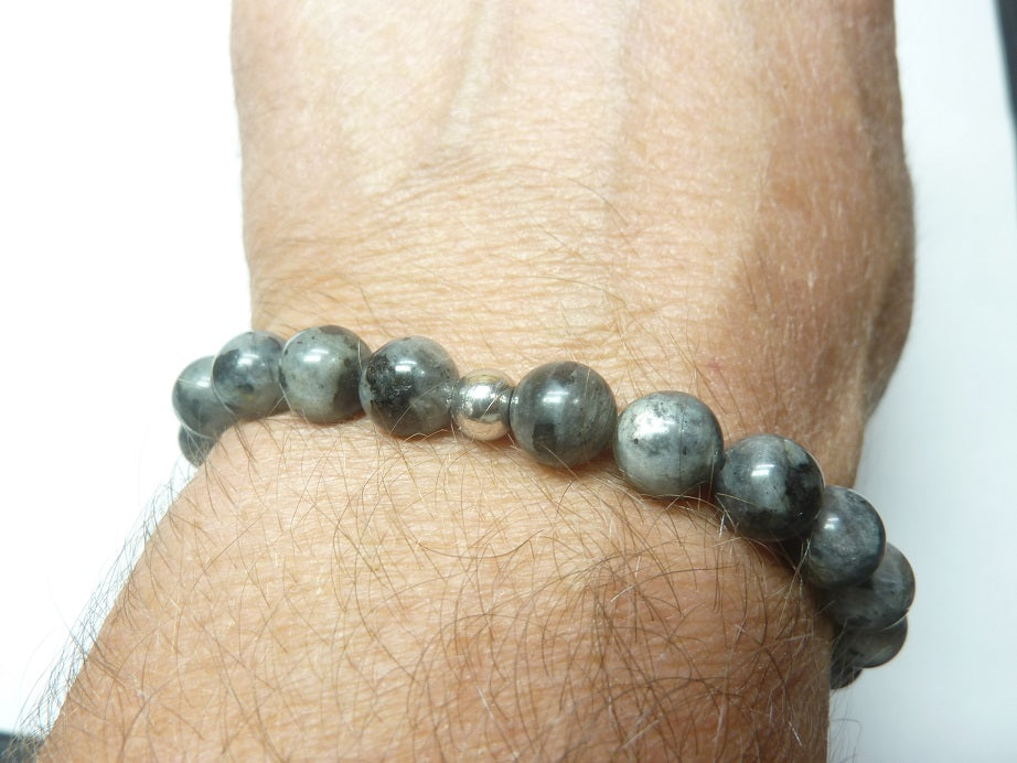 Bracelet en Larvikite mapierredeprotection