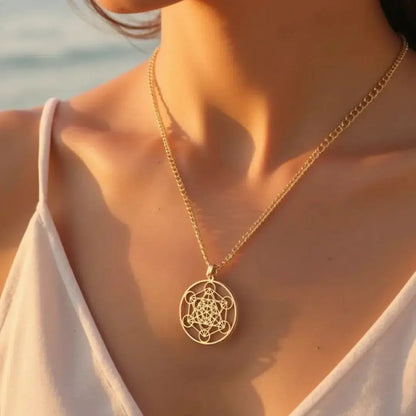 Pendentif cube de Métatron