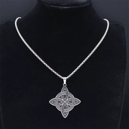 Pendentif noeud de sorcière (Wiccan)