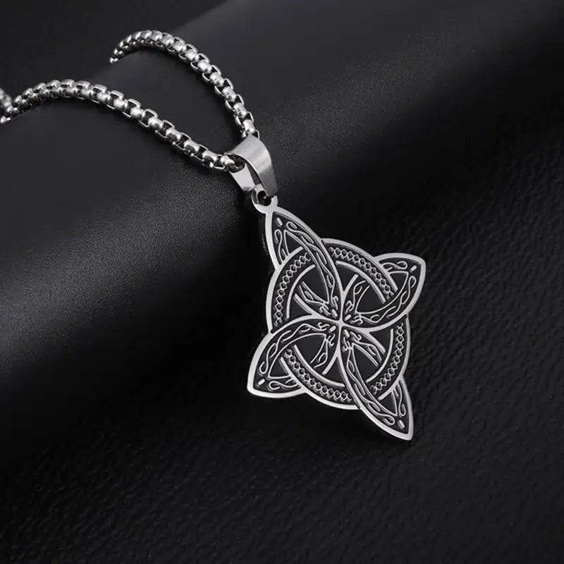 Pendentif noeud de sorcière (Wiccan)
