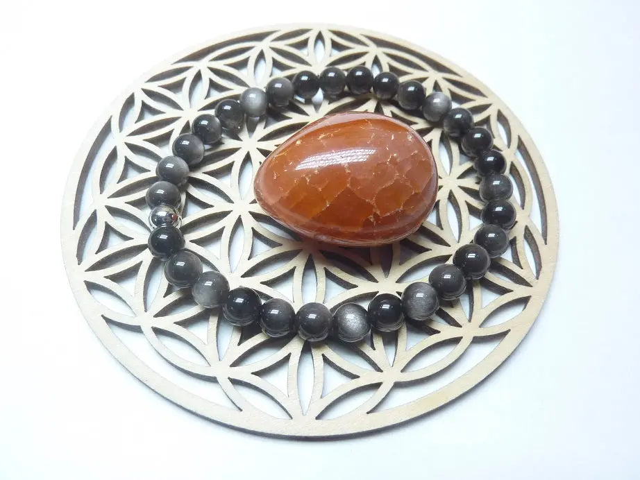 Plaque énergétique Fleur de Vie pour recharger vos pierres