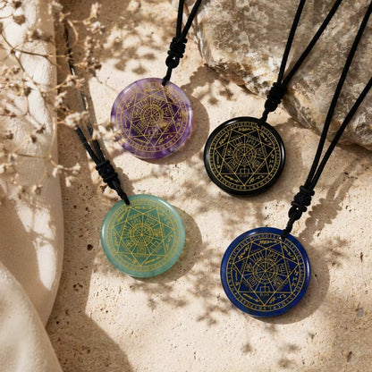 Collier pendentif Sceau des 7 Archanges mapierredeprotection