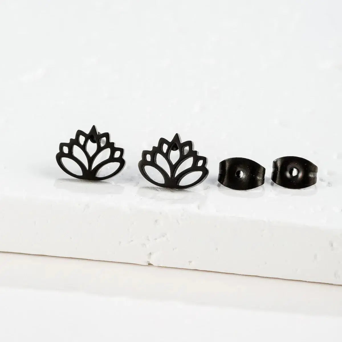 Boucles d’oreilles fleur de Lotus