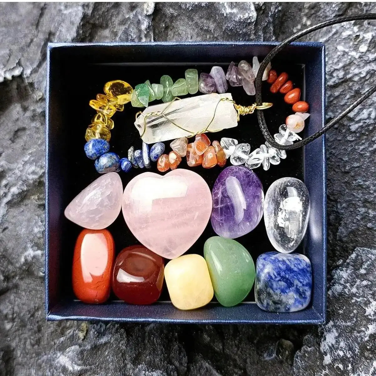 Coffret Bien-Être "Vibrations & Énergies" MaPierreDeProtection®