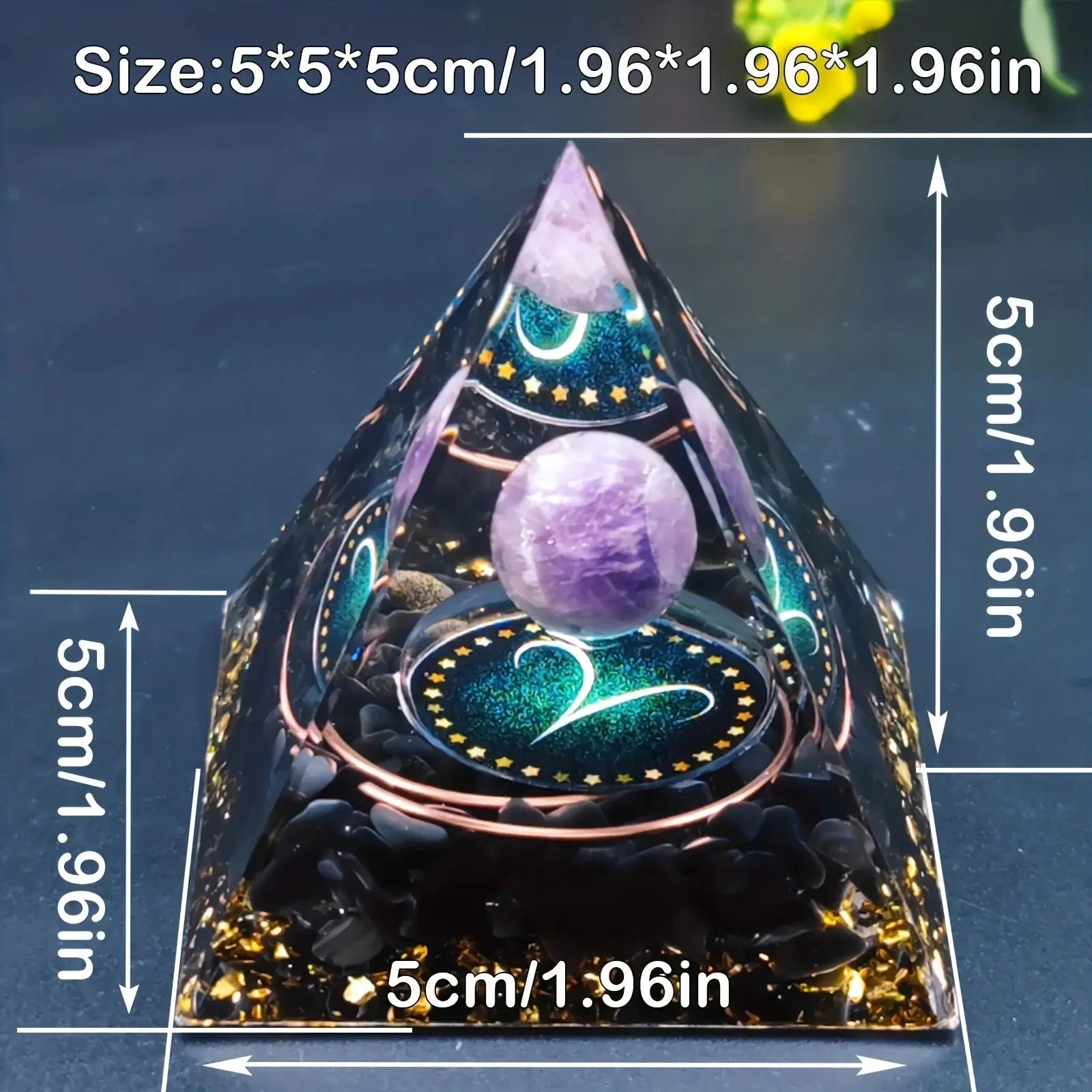Orgonite Signe Astrologique - Ancrage et Quiétude MaPierreDeProtection®