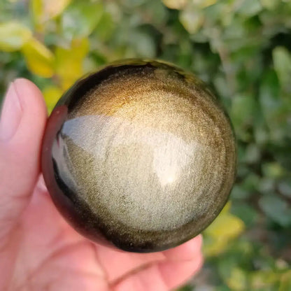 Obsidienne Dorée Sphère - MaPierreDeProtection®