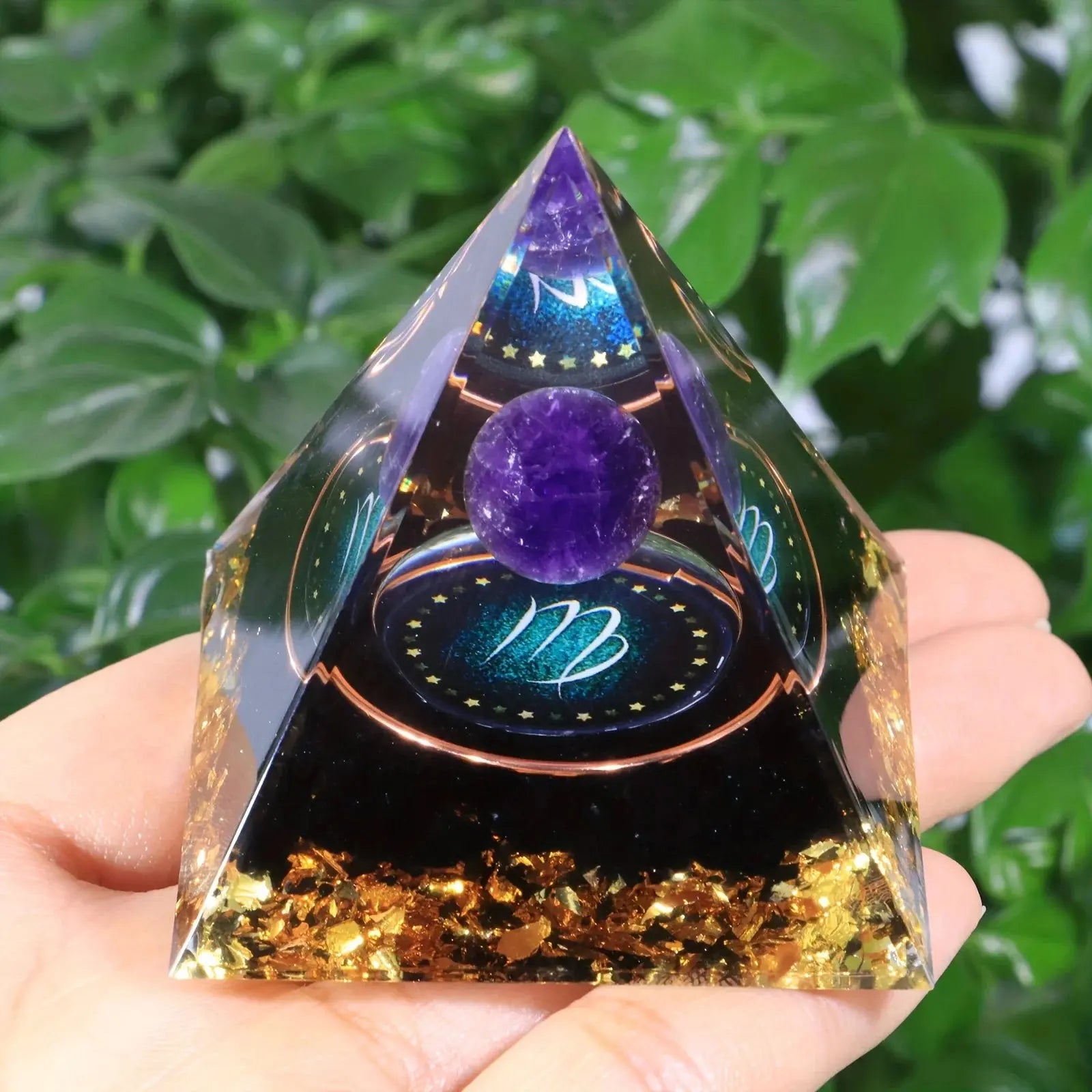 Orgonite Signe Astrologique - Ancrage et Quiétude MaPierreDeProtection®