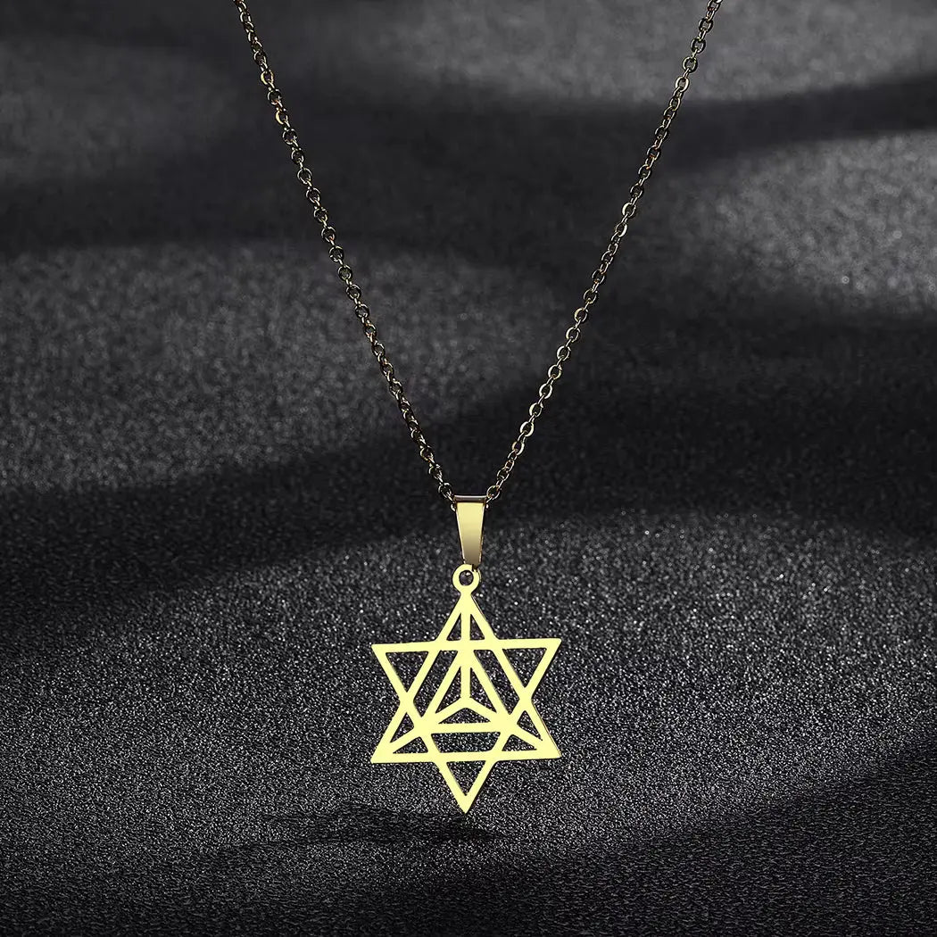 Pendentif Merkaba