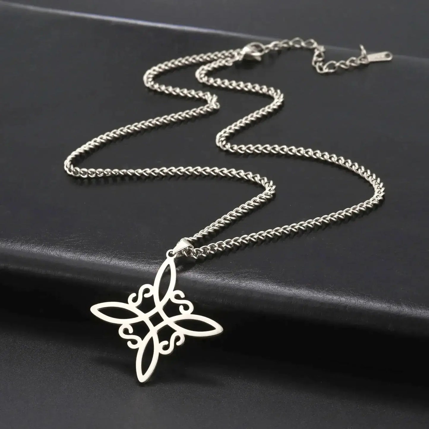 Pendentif noeud de sorcière (Wiccan) ref 06 mapierredeprotection