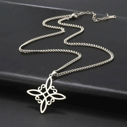 Pendentif noeud de sorcière (Wiccan) ref 06 mapierredeprotection