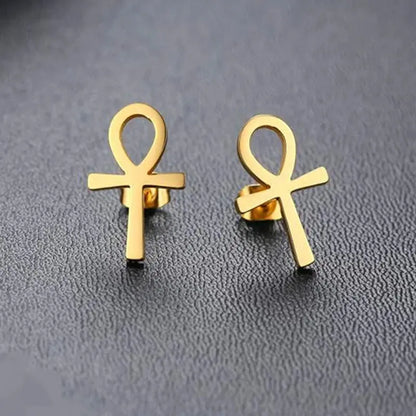 Boucles d’oreilles Croix de Ankh