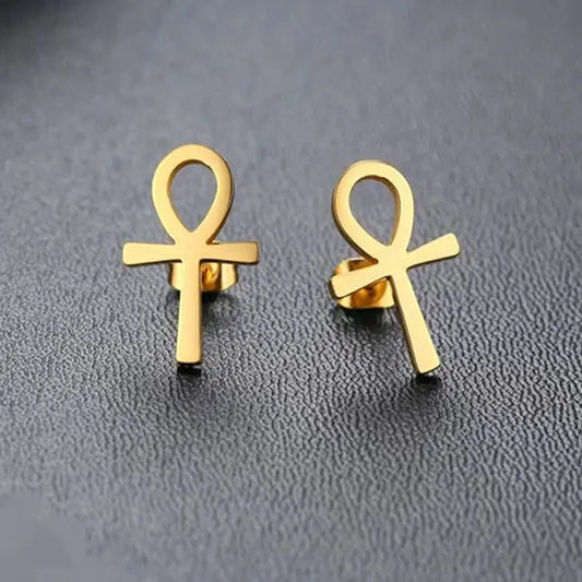 Boucles d’oreilles Croix de Ankh