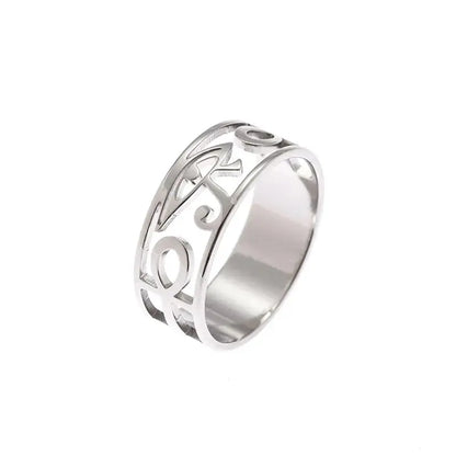 Bague Croix de Ankh-Oeil d’Horus mapierredeprotection
