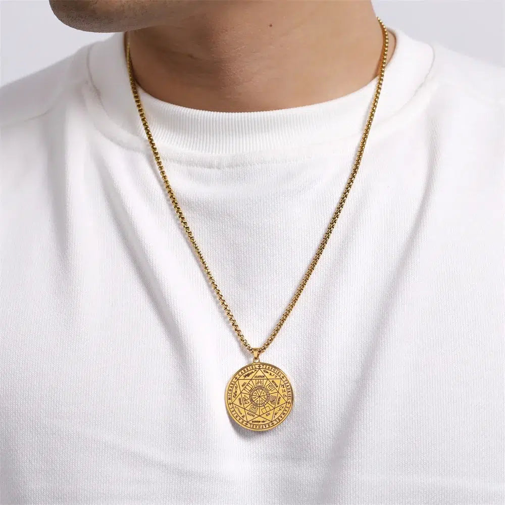 Pendentif Sceau des 7 Archanges mapierredeprotection