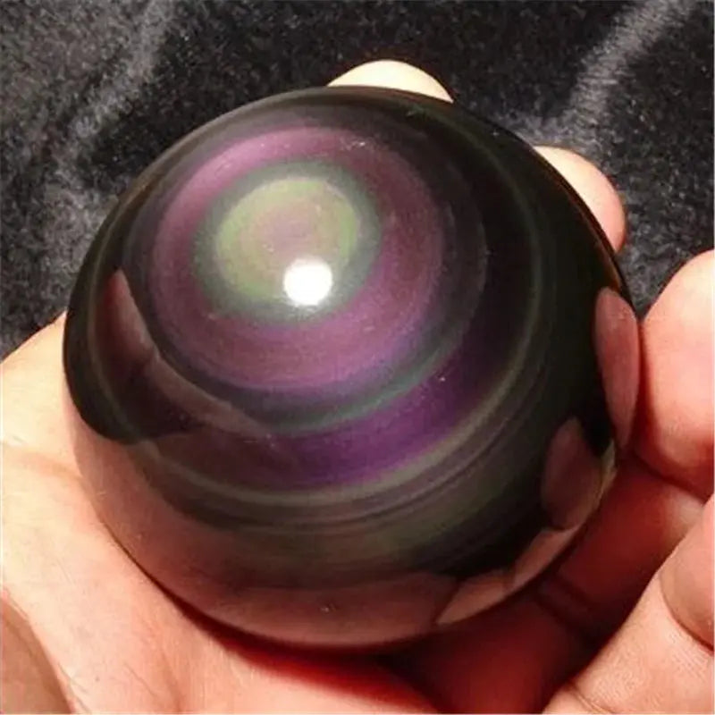 Obsidienne oeil céleste sphère MaPierreDeProtection®