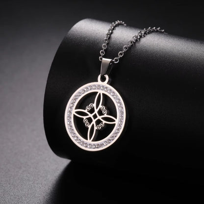 Pendentif noeud de sorcière (Wiccan) ref 09 mapierredeprotection