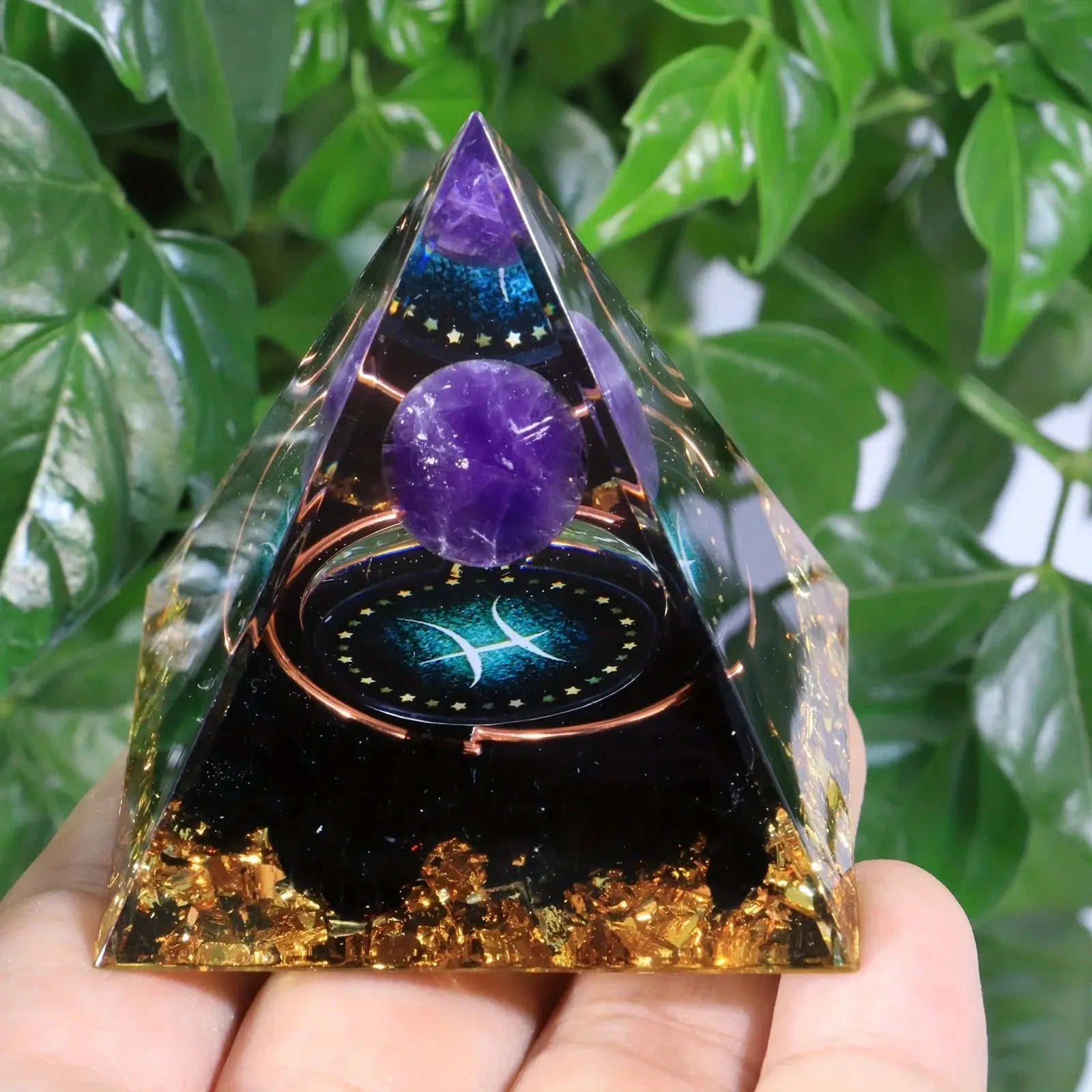 Orgonite Signe Astrologique - Ancrage et Quiétude MaPierreDeProtection®