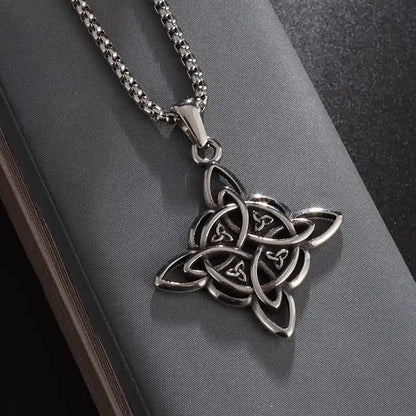 Pendentif noeud de sorcière (Wiccan) ref 2 mapierredeprotection