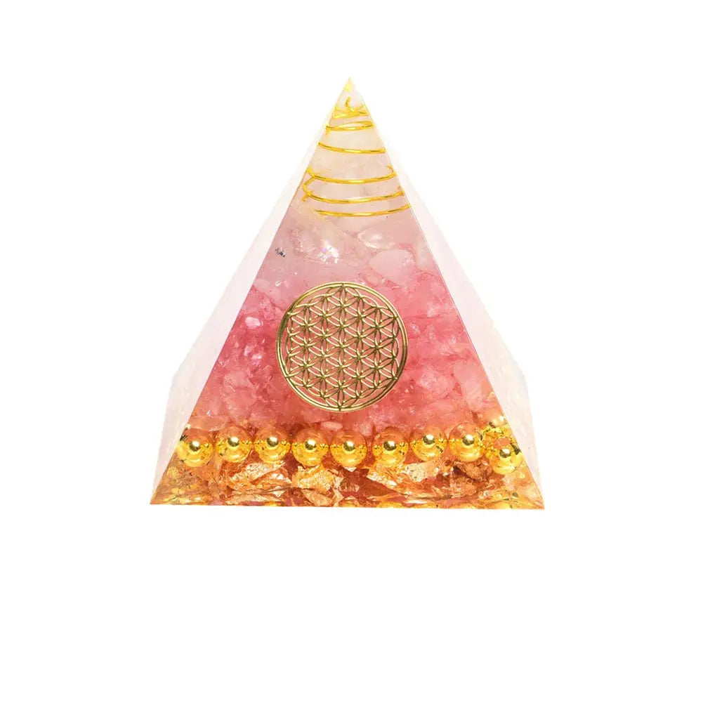 Orgonite "fleur de Lotus "en Améthyste MaPierreDeProtection®