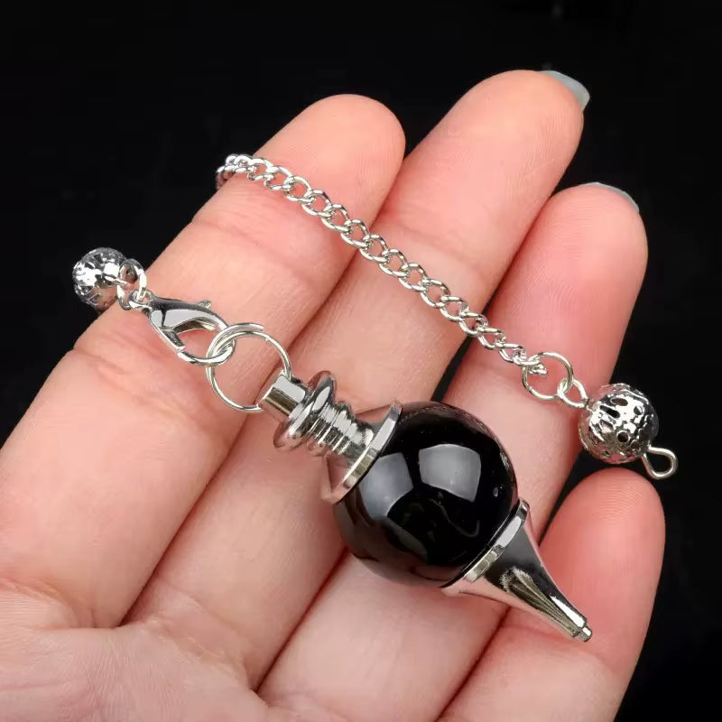 Pendule en Obsidienne Noire Séphoroton mapierredeprotection
